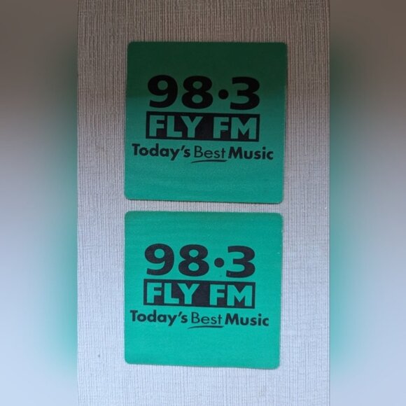 98.3 FLY FM Mouse Pads  (2 Pack) - Picture 1 of 1